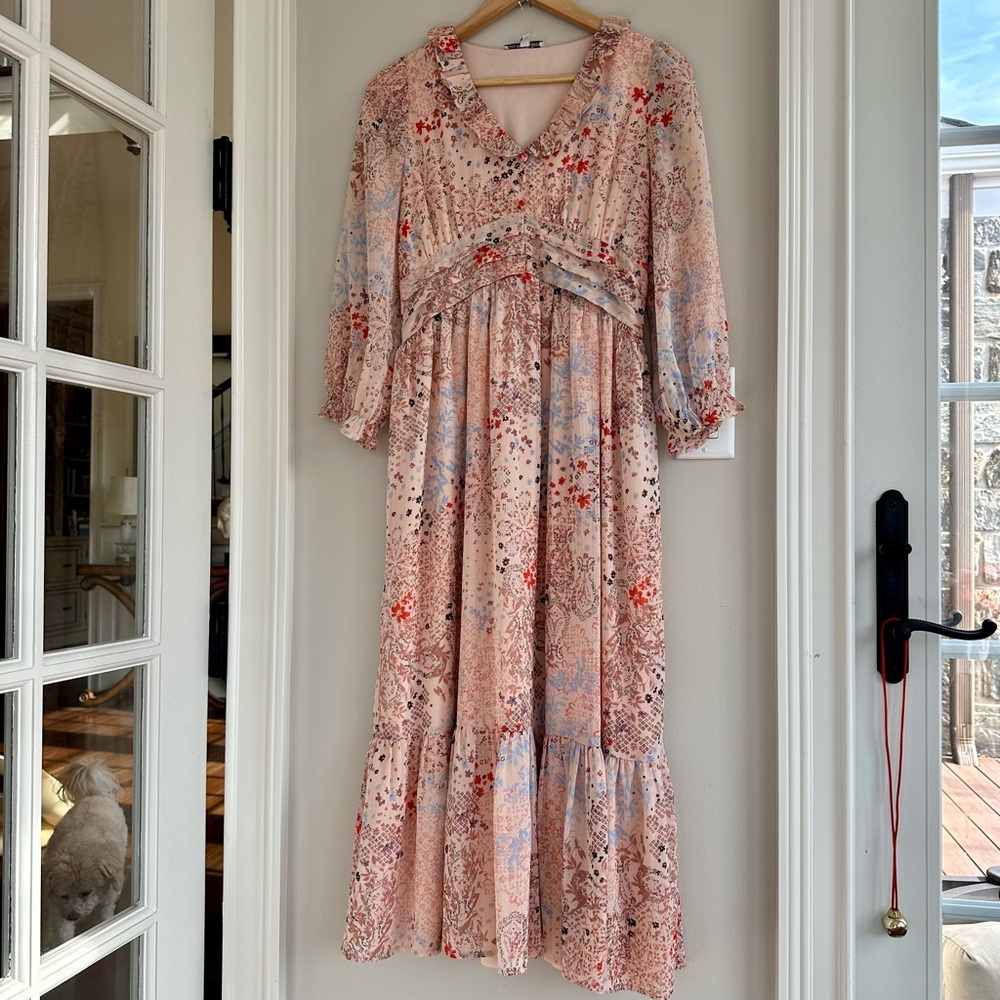 Floral Bohemian Maxi Dress